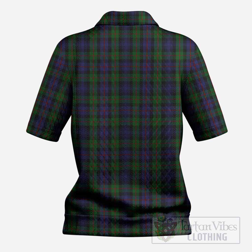 Murray Tartan Women’s Polo Sweater Top