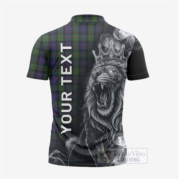 Murray Tartan Zipper Polo Shirt Roaring Lion Heritage