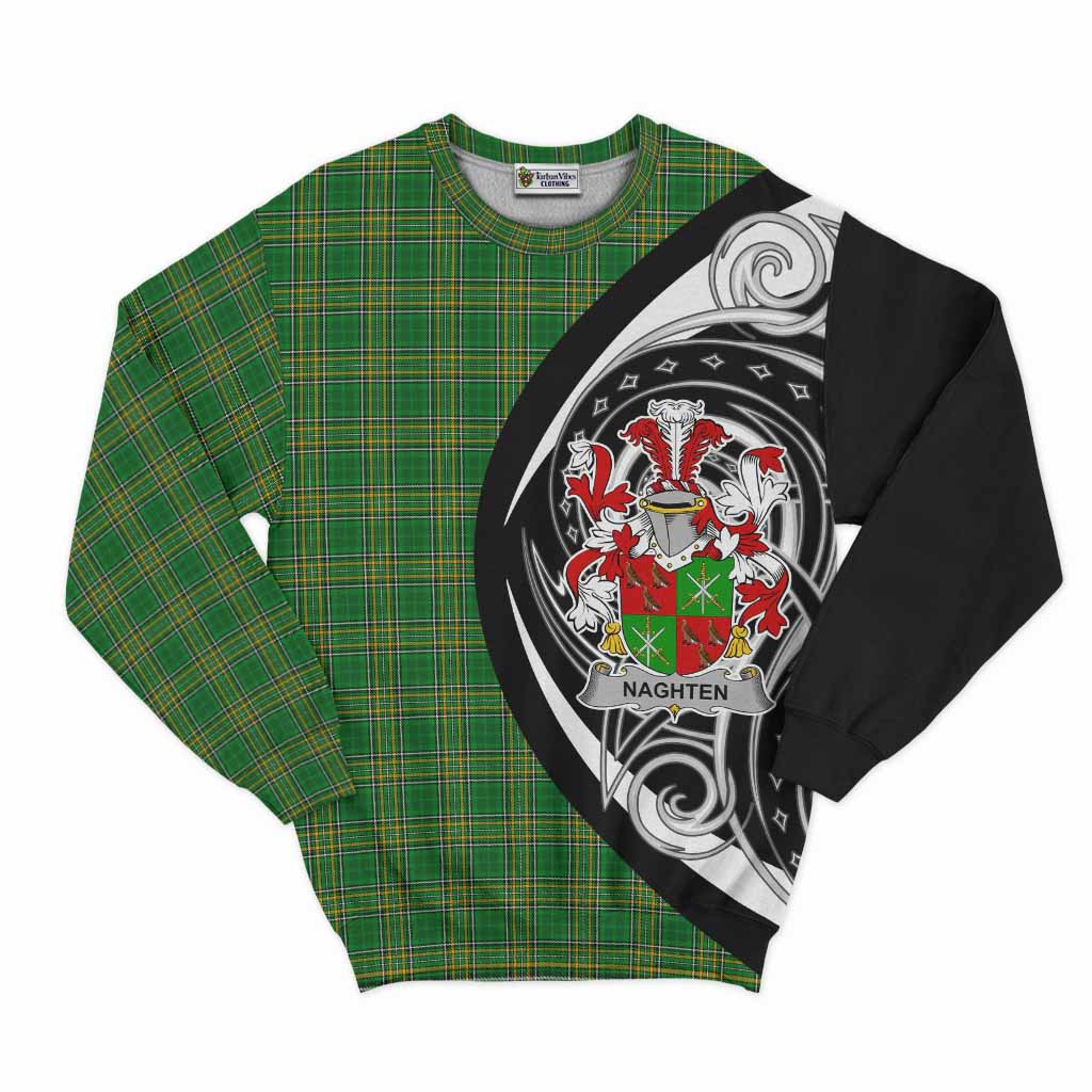 Naghten Irish Clan Sweatshirt Celtic Circle Style Unisex - Tartan Vibes Clothing