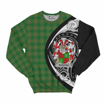 Naghten Irish Clan Sweatshirt Celtic Circle Style Unisex - Tartan Vibes Clothing