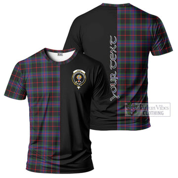 Nairn Tartan T-Shirt with Family Crest and Half Of Me Style Kid's Shirt - Tartan Vibes Clothing