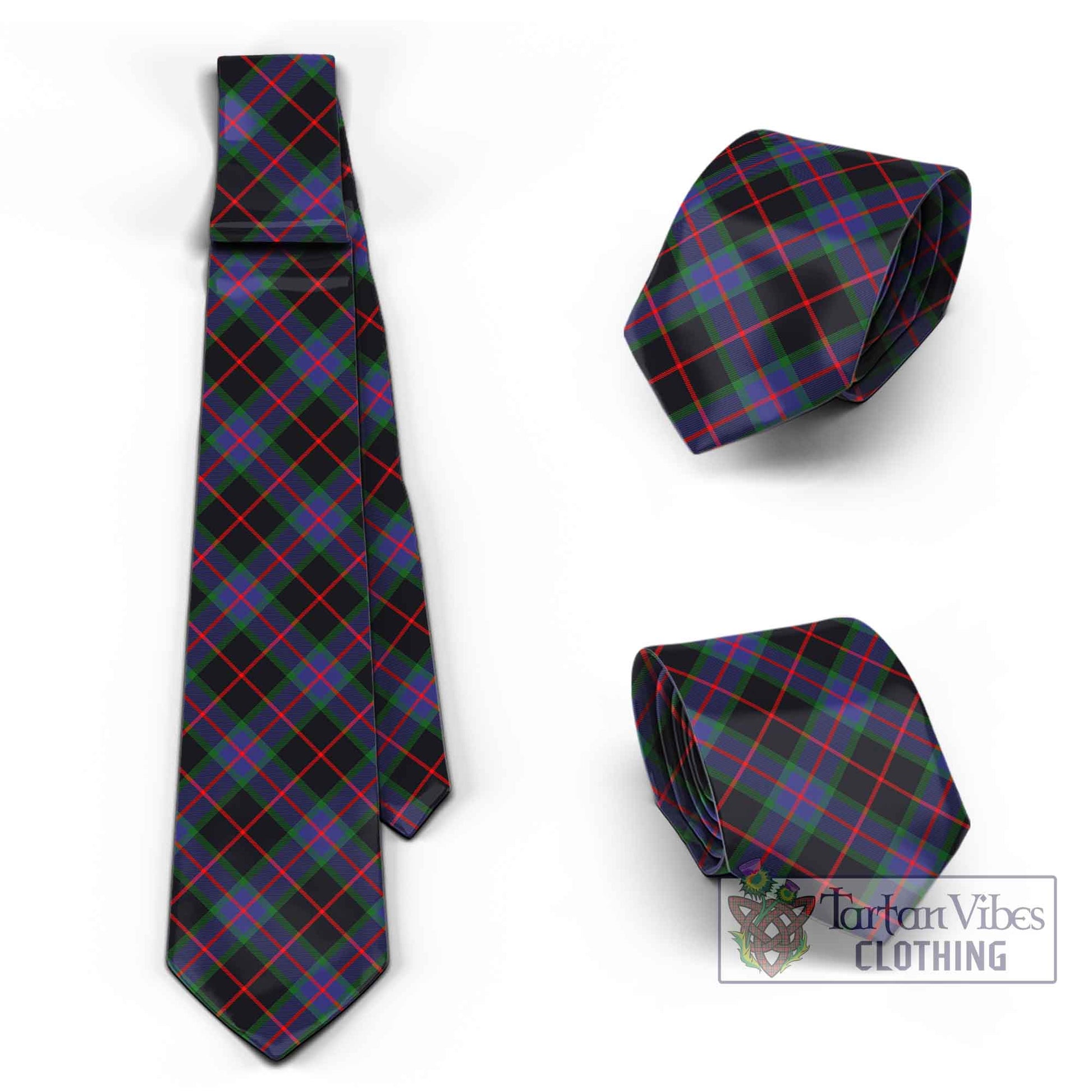 Nairn Tartan Classic Necktie Cross Style Necktie One Size - Tartan Vibes Clothing