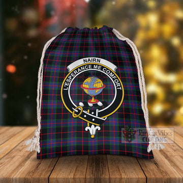 Nairn Tartan Christmas Santa's Bag with Family Crest - Tartan Vibes Clothing
