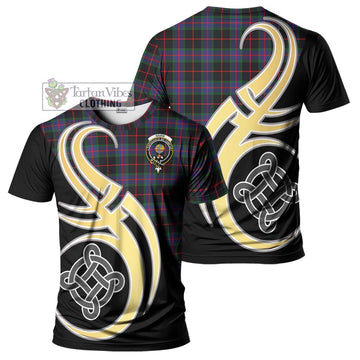 Nairn Tartan T-Shirt with Family Crest and Celtic Symbol Style Kid's Shirt - Tartan Vibes Clothing