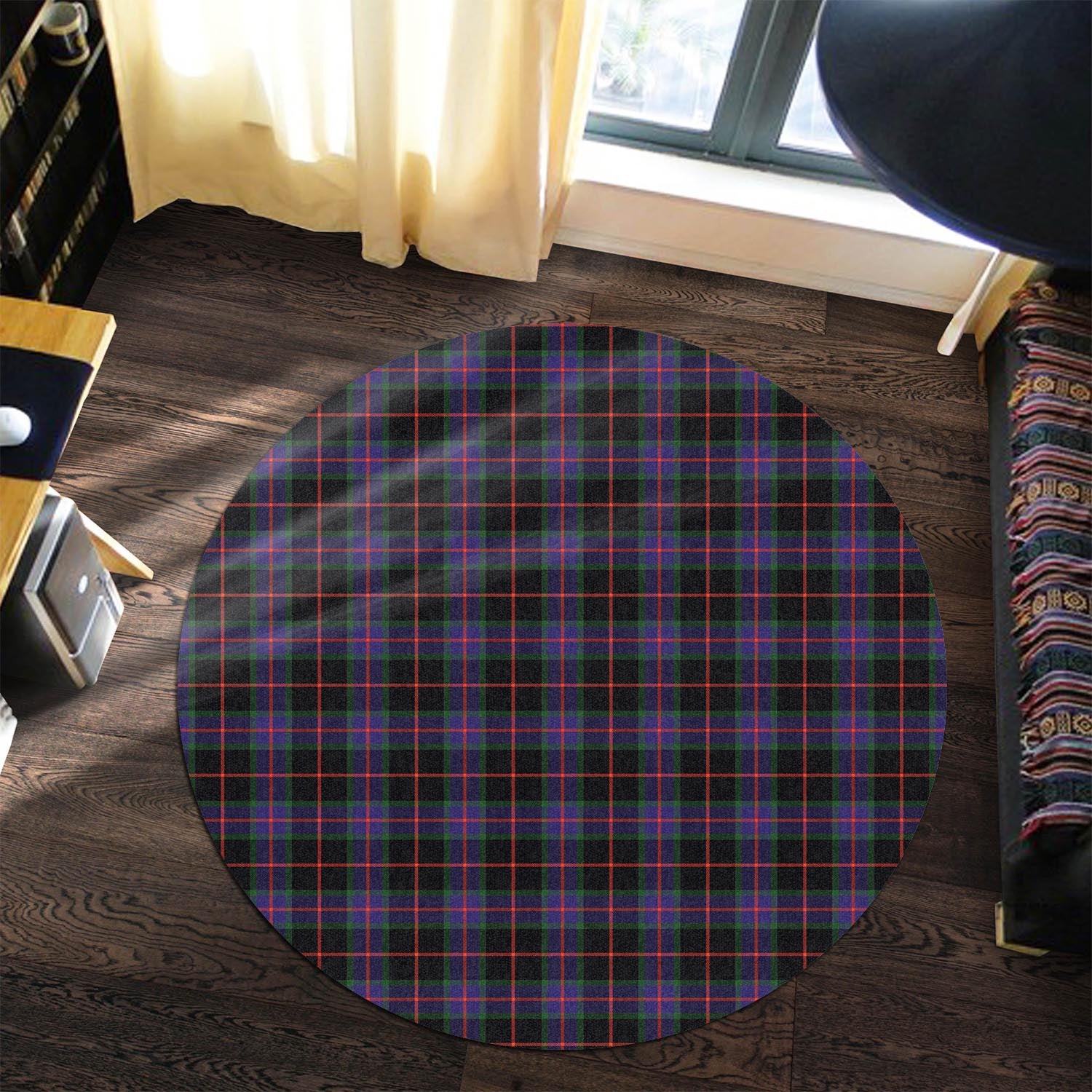 Nairn Tartan Round Rug Premium Round Rug - Tartan Vibes Clothing
