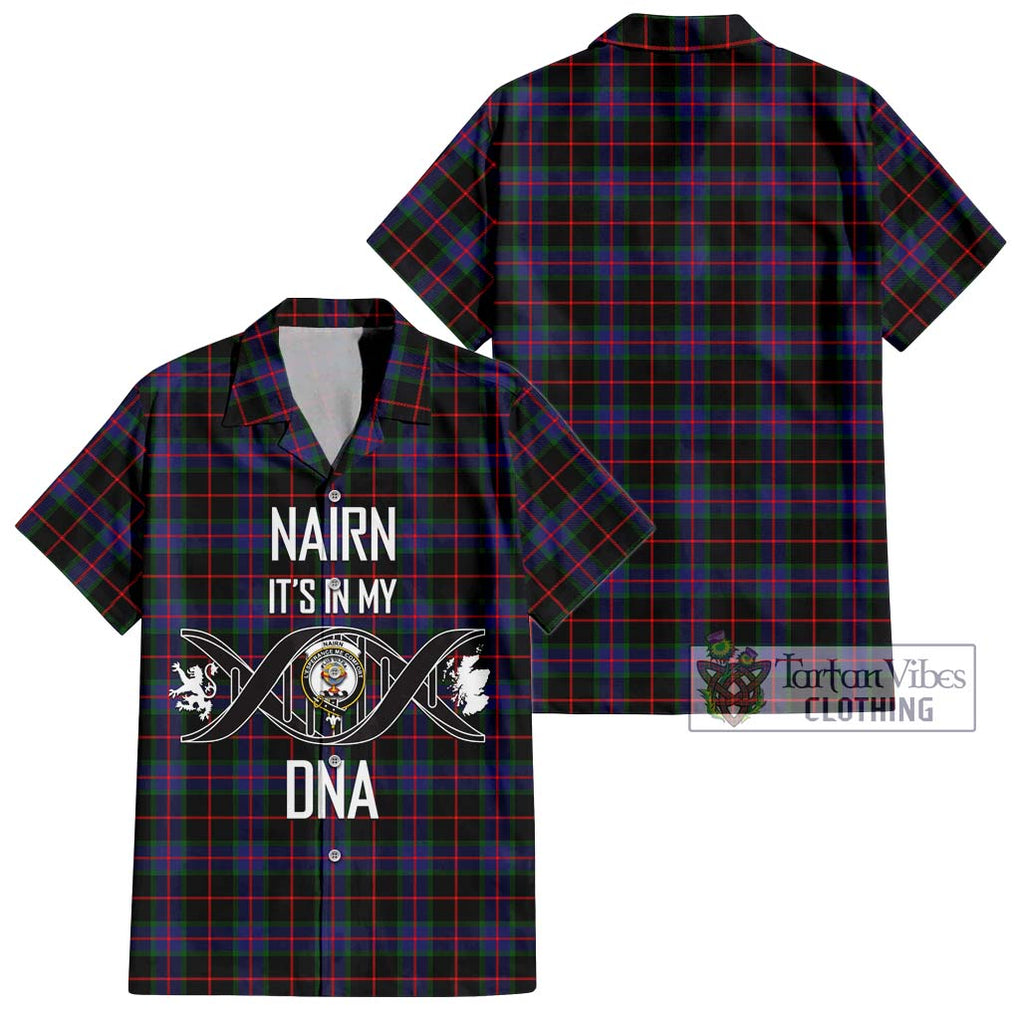 Nairn Tartan Hawaiian Shirt with Family Crest DNA In Me Style Kid - Tartan Vibes Clothing