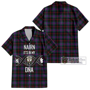 Nairn Tartan Hawaiian Shirt with Family Crest DNA In Me Style Kid - Tartan Vibes Clothing