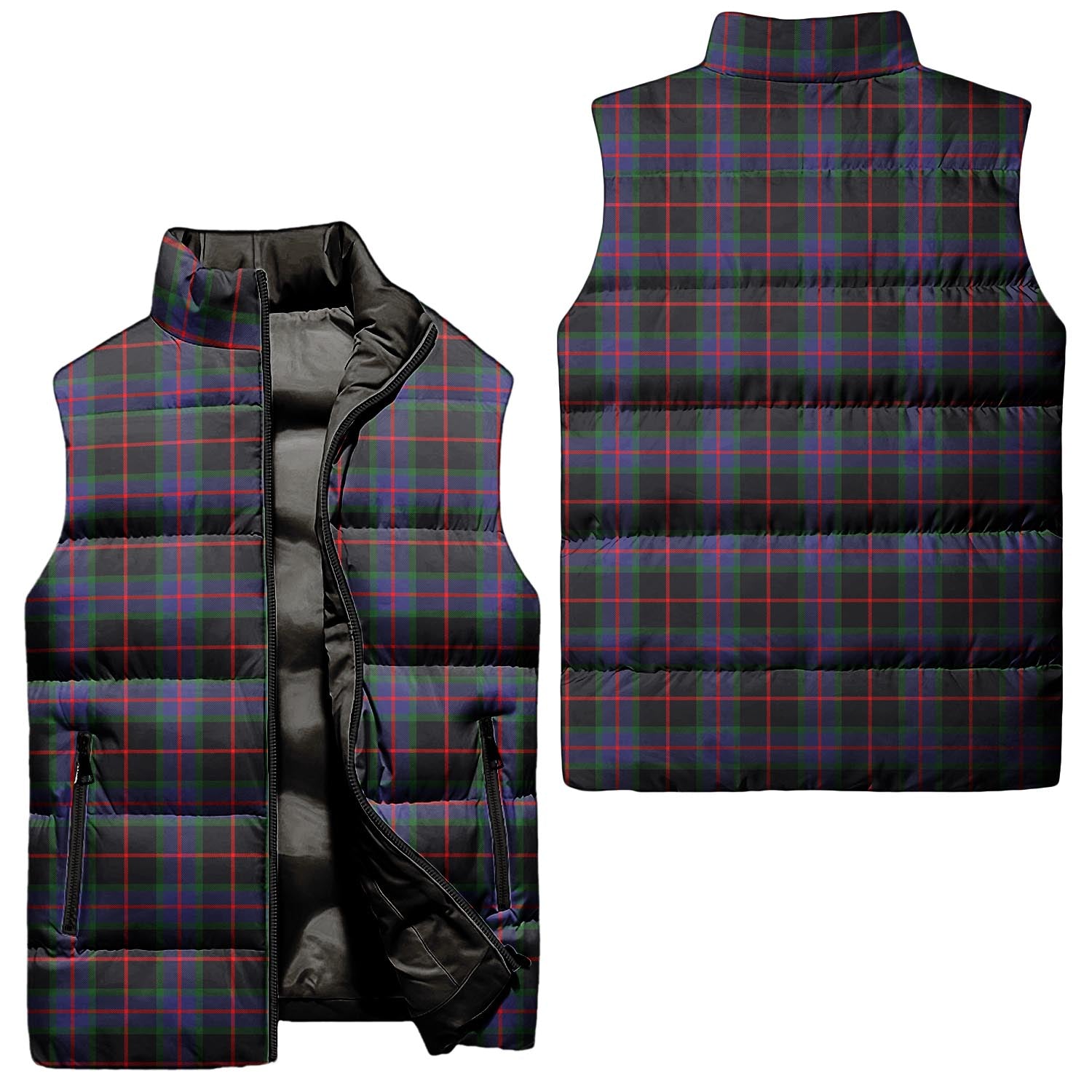 Nairn Tartan Sleeveless Puffer Jacket Unisex - Tartan Vibes Clothing
