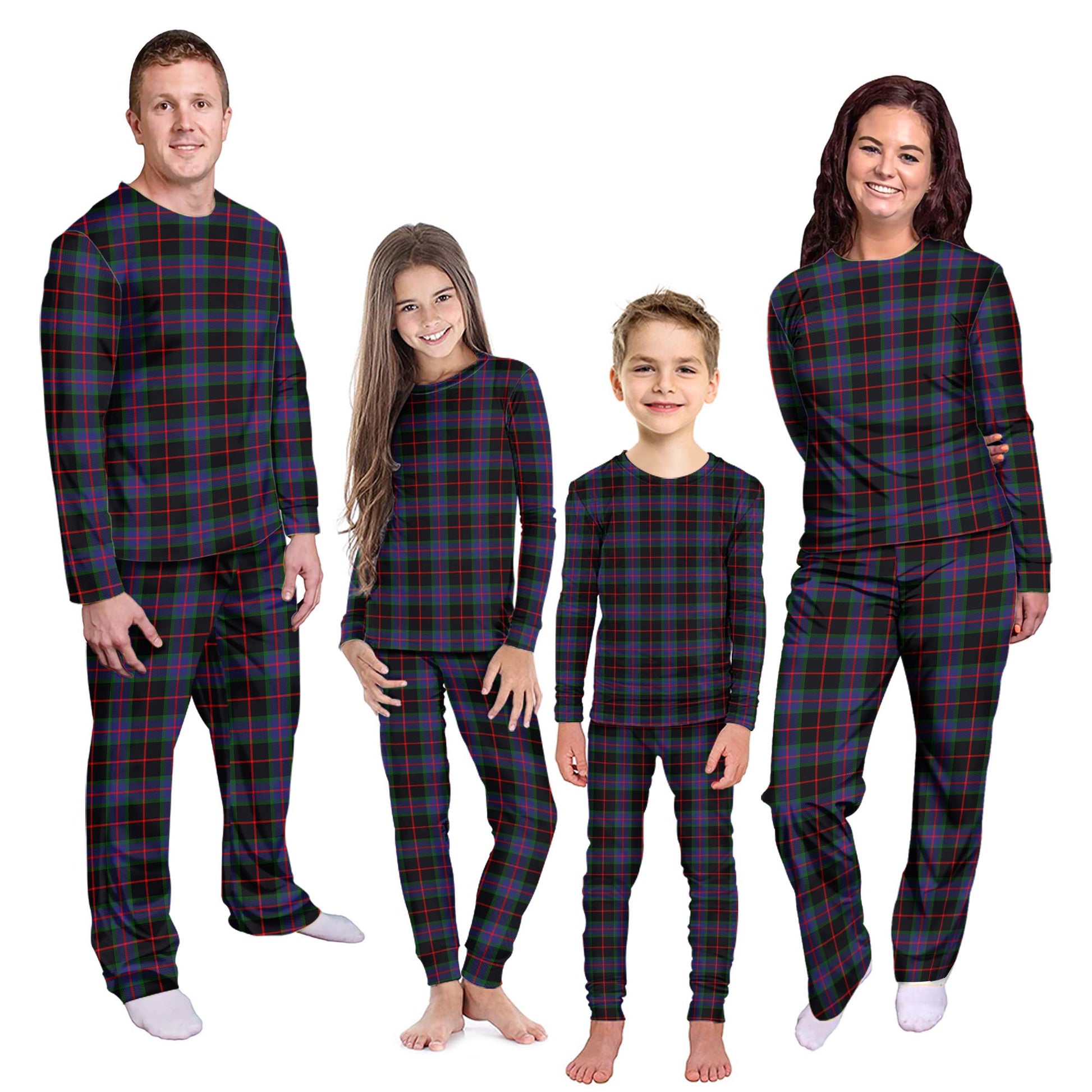 Nairn Tartan Pajamas Family Set Kid - Tartan Vibes Clothing