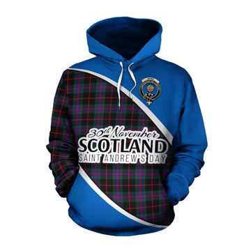 Nairn Family Crest Tartan Cotton Hoodie Celebrate Saint Andrew's Day in Style Pullover Hoodie XS - Tartan Vibes Clothing
