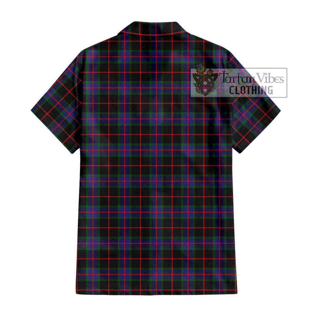 Nairn Tartan Hawaiian Shirt with Family Crest DNA In Me Style - Tartan Vibes Clothing
