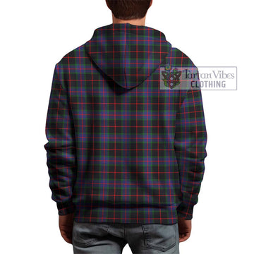 Nairn Tartan Hoodie with Family Crest DNA In Me Style - Tartan Vibes Clothing