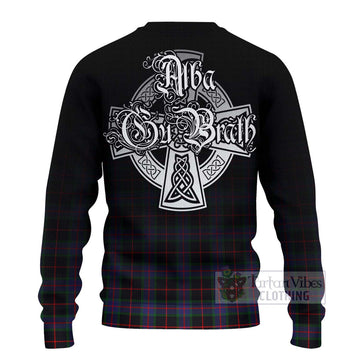 Nairn Tartan Ugly Sweater Featuring Alba Gu Brath Family Crest Celtic Inspired - Tartan Vibes Clothing