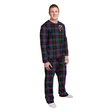 Nairn Tartan Pajamas Family Set with Family Crest - Tartan Vibes Clothing