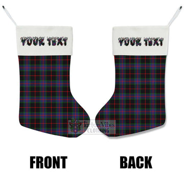 Nairn Tartan Christmas Stocking with Personalized Text - Tartan Vibes Clothing