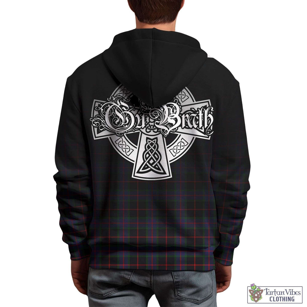 Nairn Tartan Hoodie Featuring Alba Gu Brath Family Crest Celtic Inspired - Tartan Vibes Clothing