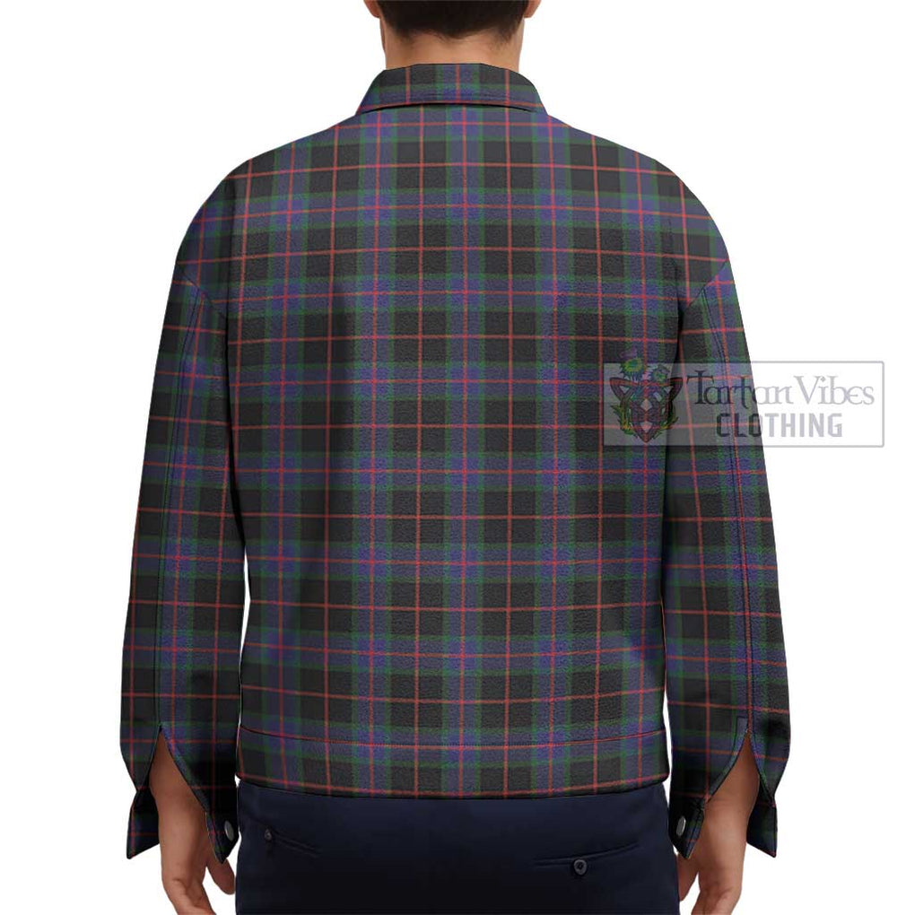 Nairn Tartan Unisex Lapel Cotton Jacket - Tartan Vibes Clothing