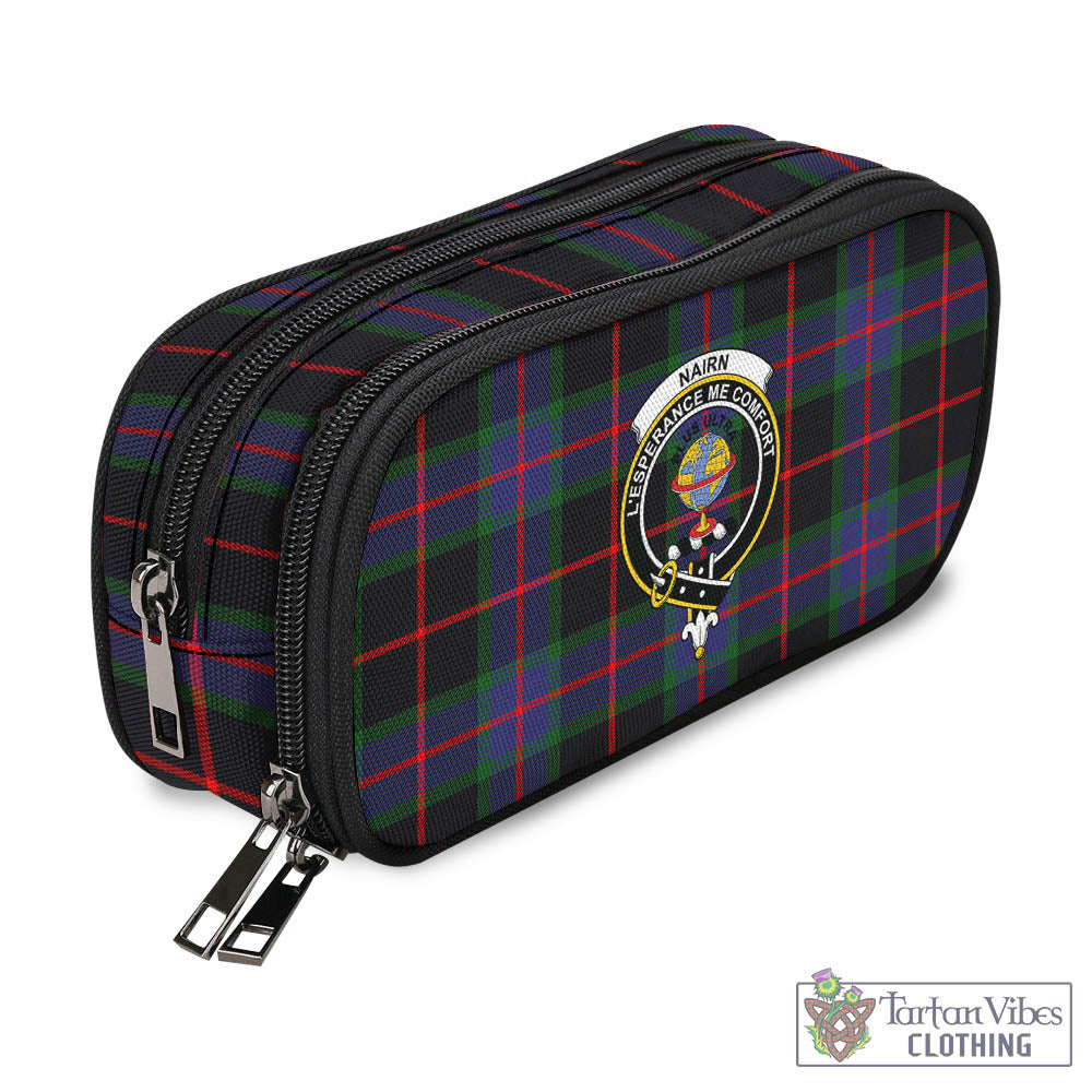 Nairn Tartan Pen and Pencil Case with Family Crest - Tartan Vibes Clothing