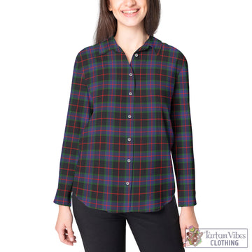 Nairn Tartan Women's Casual Shirt - Tartan Vibes Clothing