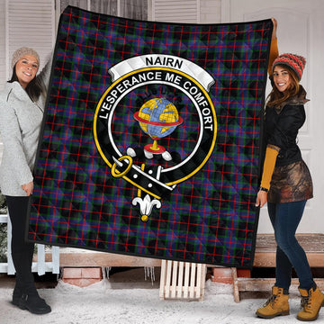 nairn-tartan-quilt-with-family-crest