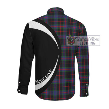 Nairn Tartan Long Sleeve Button Up with Family Crest Circle Style Men's Shirt - Tartan Vibes Clothing