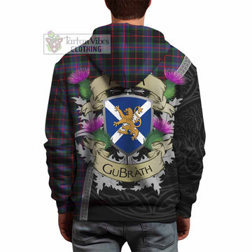 Nairn Tartan Family Crest Hoodie Lion Rampant Royal Thistle Shield Celtic Inspired - Tartan Vibes Clothing