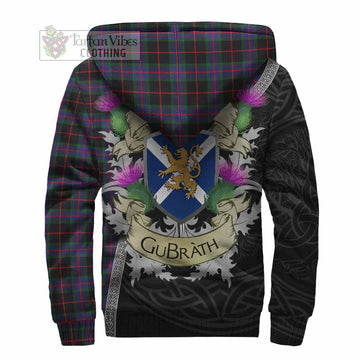 Nairn Tartan Family Crest Sherpa Hoodie Lion Rampant Royal Thistle Shield Celtic Inspired - Tartan Vibes Clothing