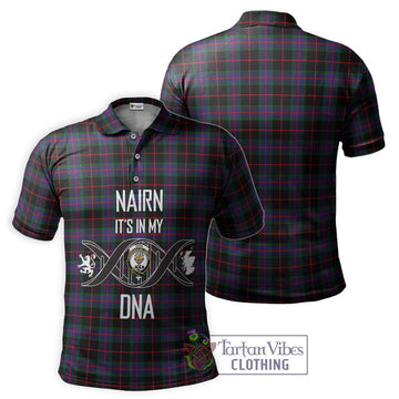 Nairn Tartan Polo Shirt with Family Crest DNA In Me Style - Tartan Vibes Clothing