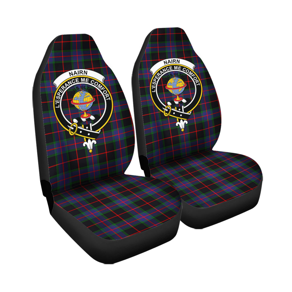 Nairn Tartan Car Seat Cover with Family Crest - Tartan Vibes Clothing