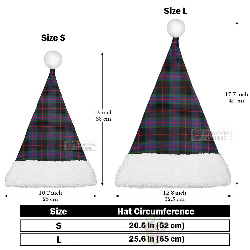 Nairn Tartan Christmas Santa Hats Christmas Hat L 25.6in (65cm) - Tartan Vibes Clothing