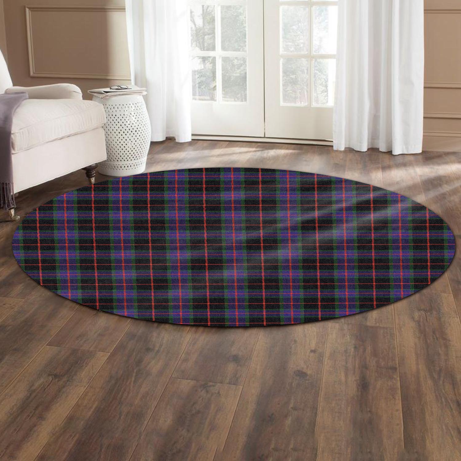 Nairn Tartan Round Rug - Tartan Vibes Clothing