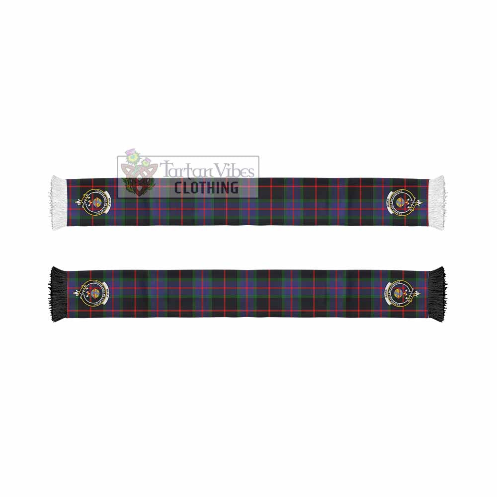Nairn Tartan Ruffneck Scarf with Family Crest - Tartan Vibes Clothing