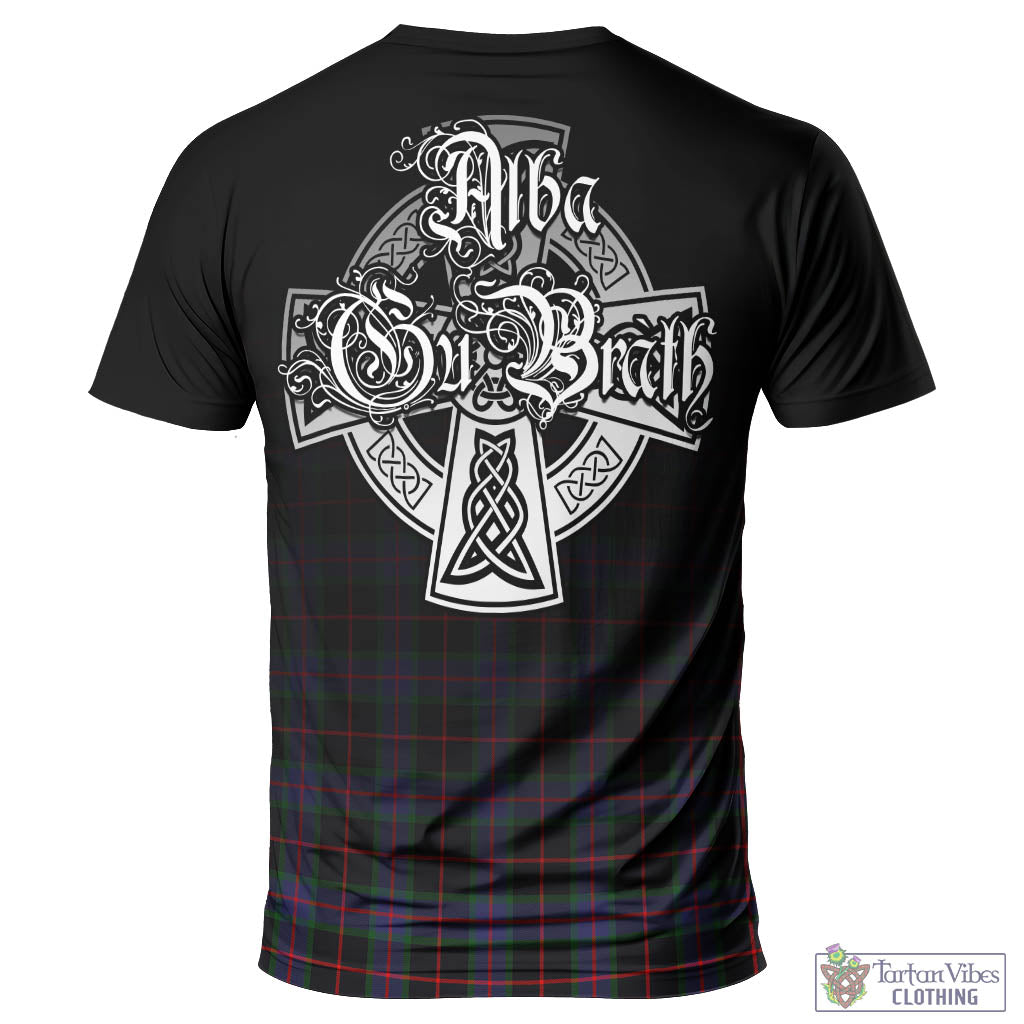 Nairn Tartan T-Shirt Featuring Alba Gu Brath Family Crest Celtic Inspired - Tartan Vibes Clothing