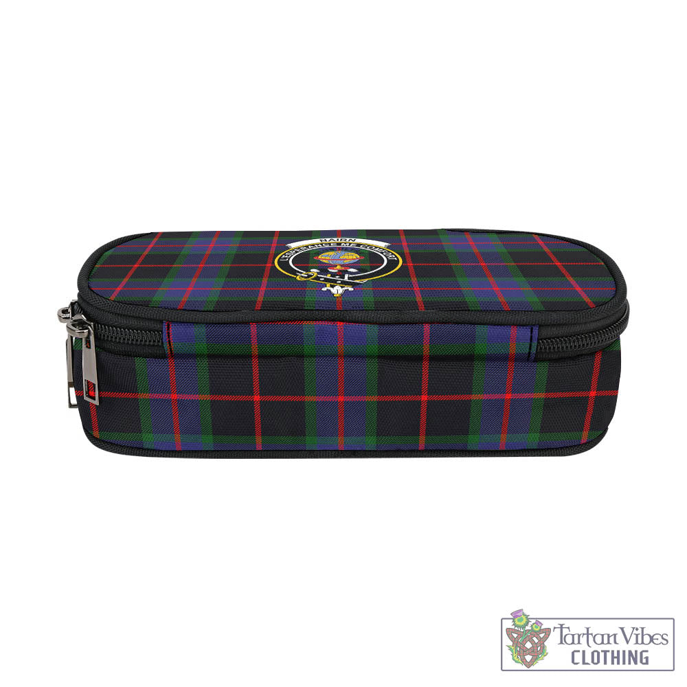 Nairn Tartan Pen and Pencil Case with Family Crest - Tartan Vibes Clothing