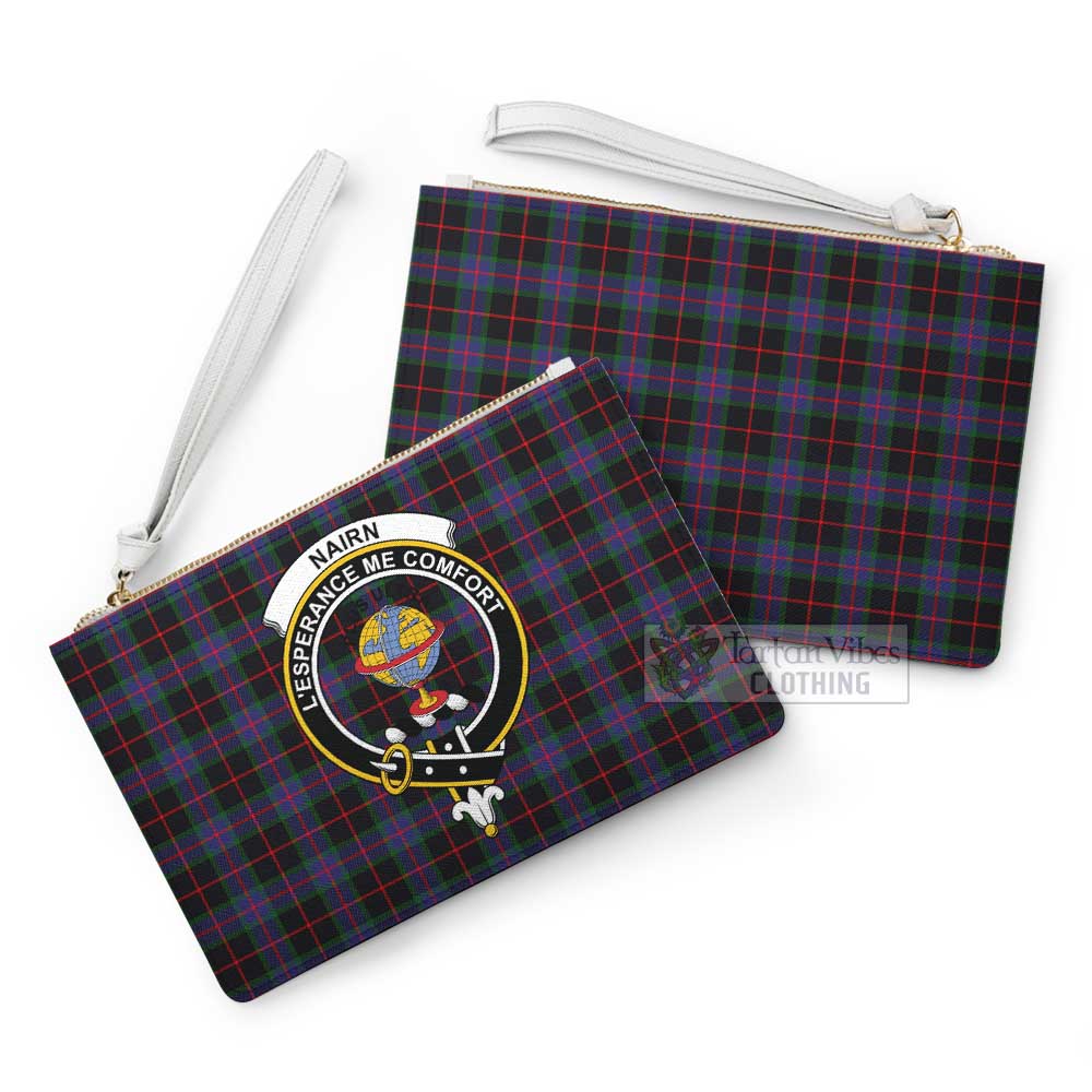 Tartan Vibes Clothing Nairn Family Crest Tartan Clutch Bag