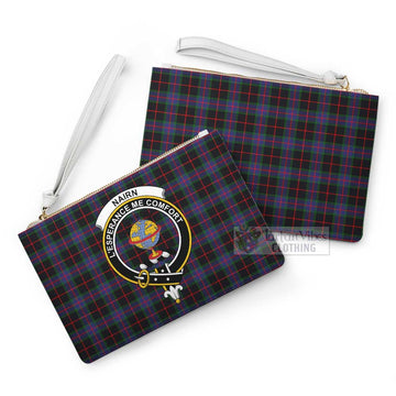 Tartan Vibes Clothing Nairn Family Crest Tartan Clutch Bag