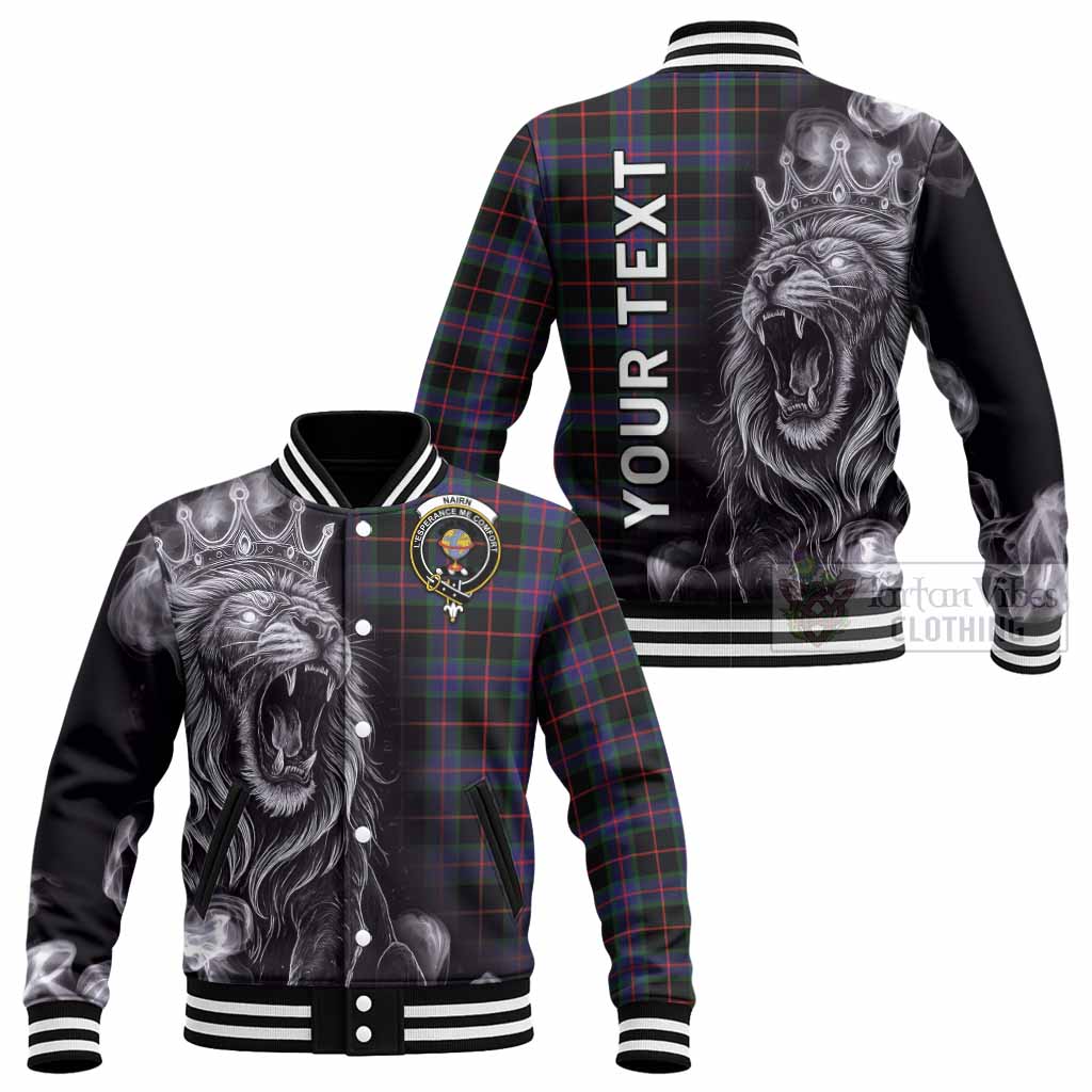 Nairn Tartan Baseball Jacket Roaring Lion Heritage