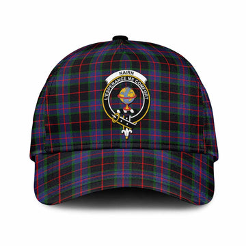 Nairn Tartan Classic Cap with Family Crest