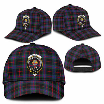 Nairn Tartan Classic Cap with Family Crest