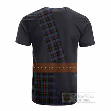 Nairn Tartan Crest Cotton T-shirt Kilt Costume Style