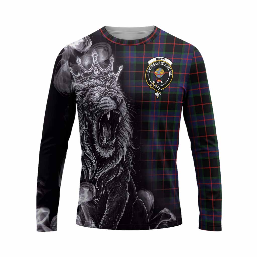 Nairn Tartan Long Sleeve T-Shirt Roaring Lion Heritage