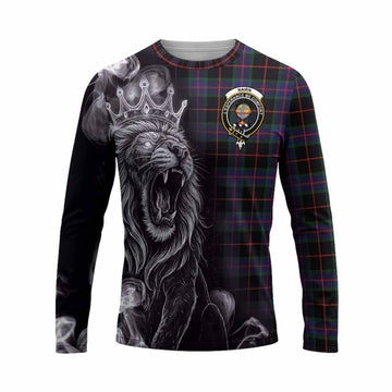 Nairn Tartan Long Sleeve T-Shirt Roaring Lion Heritage