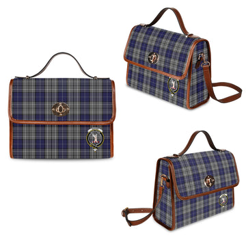 napier-tartan-leather-strap-waterproof-canvas-bag-with-family-crest