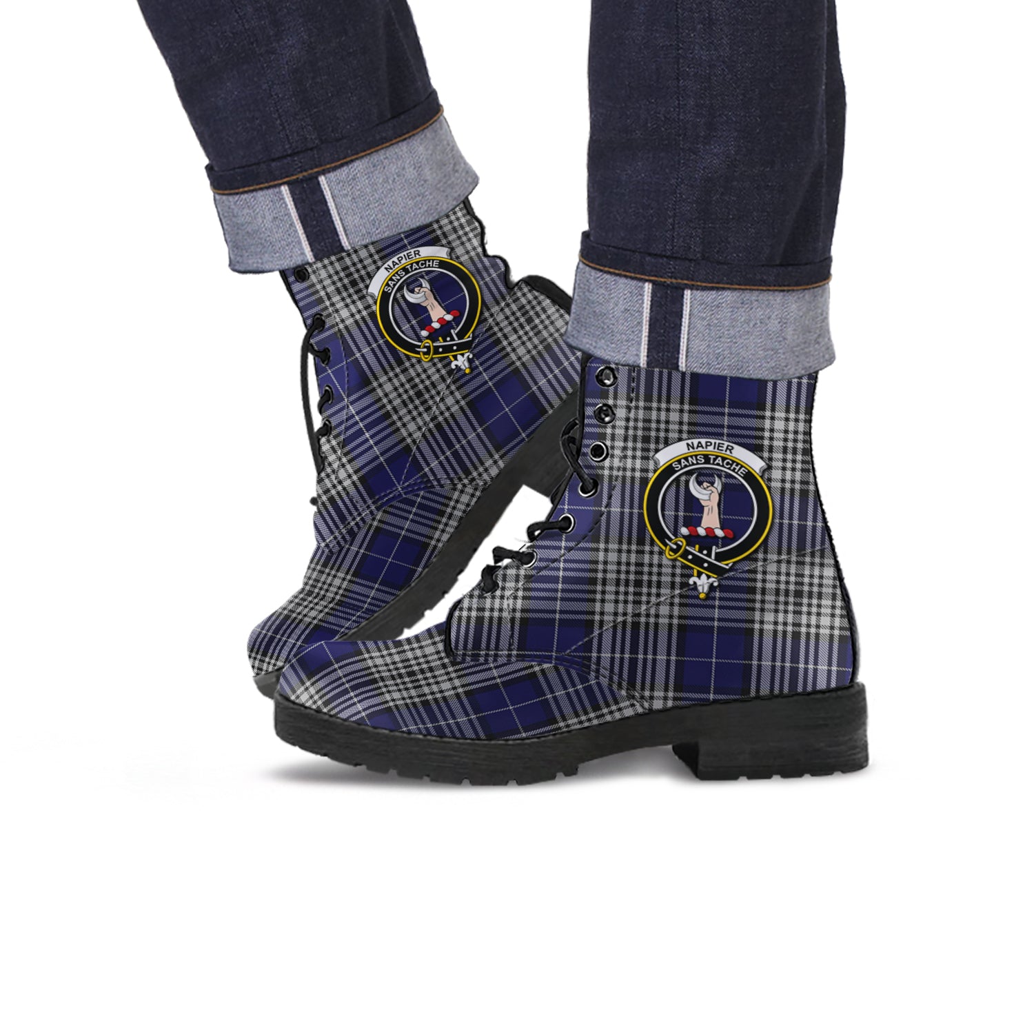 napier-tartan-leather-boots-with-family-crest