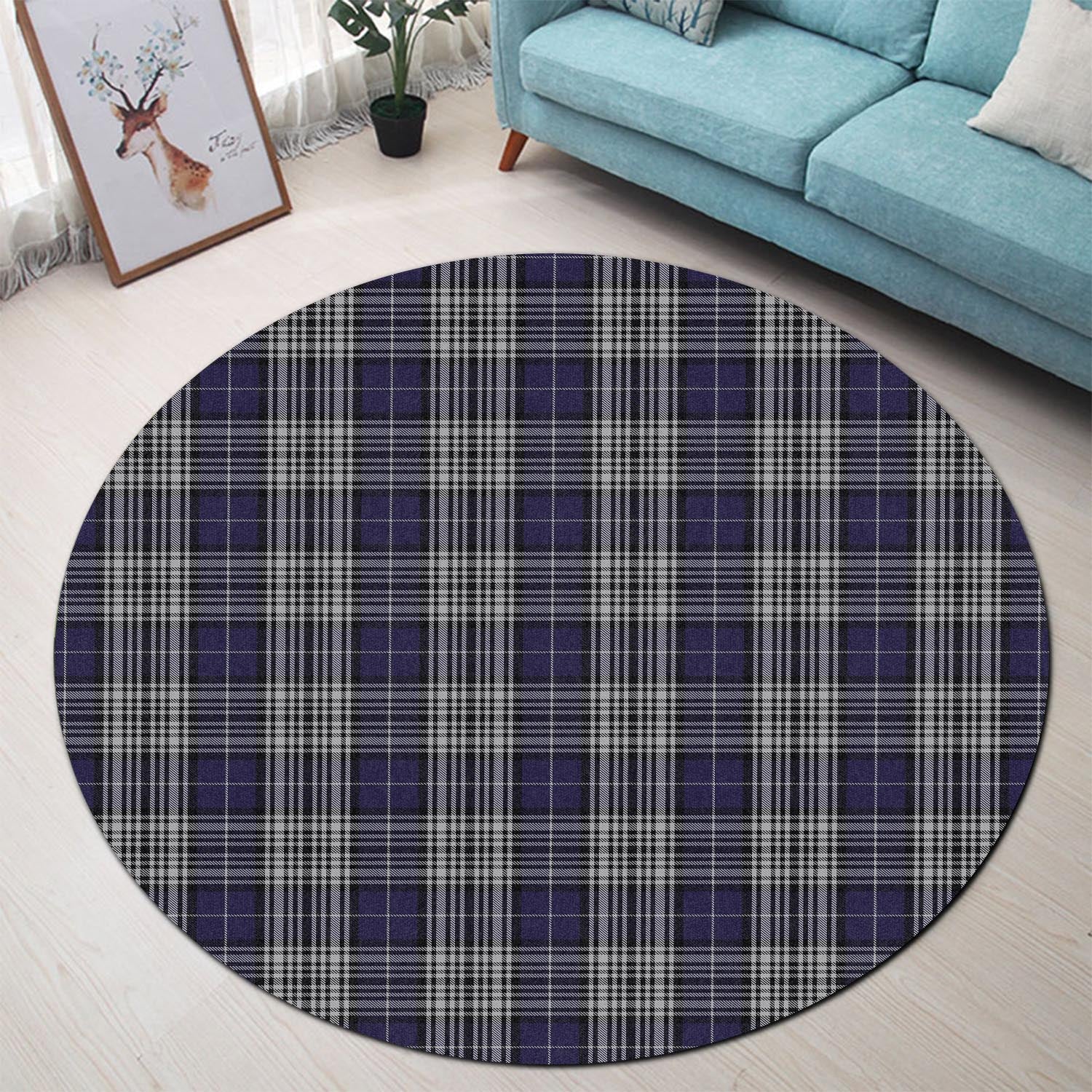 napier-tartan-round-rug