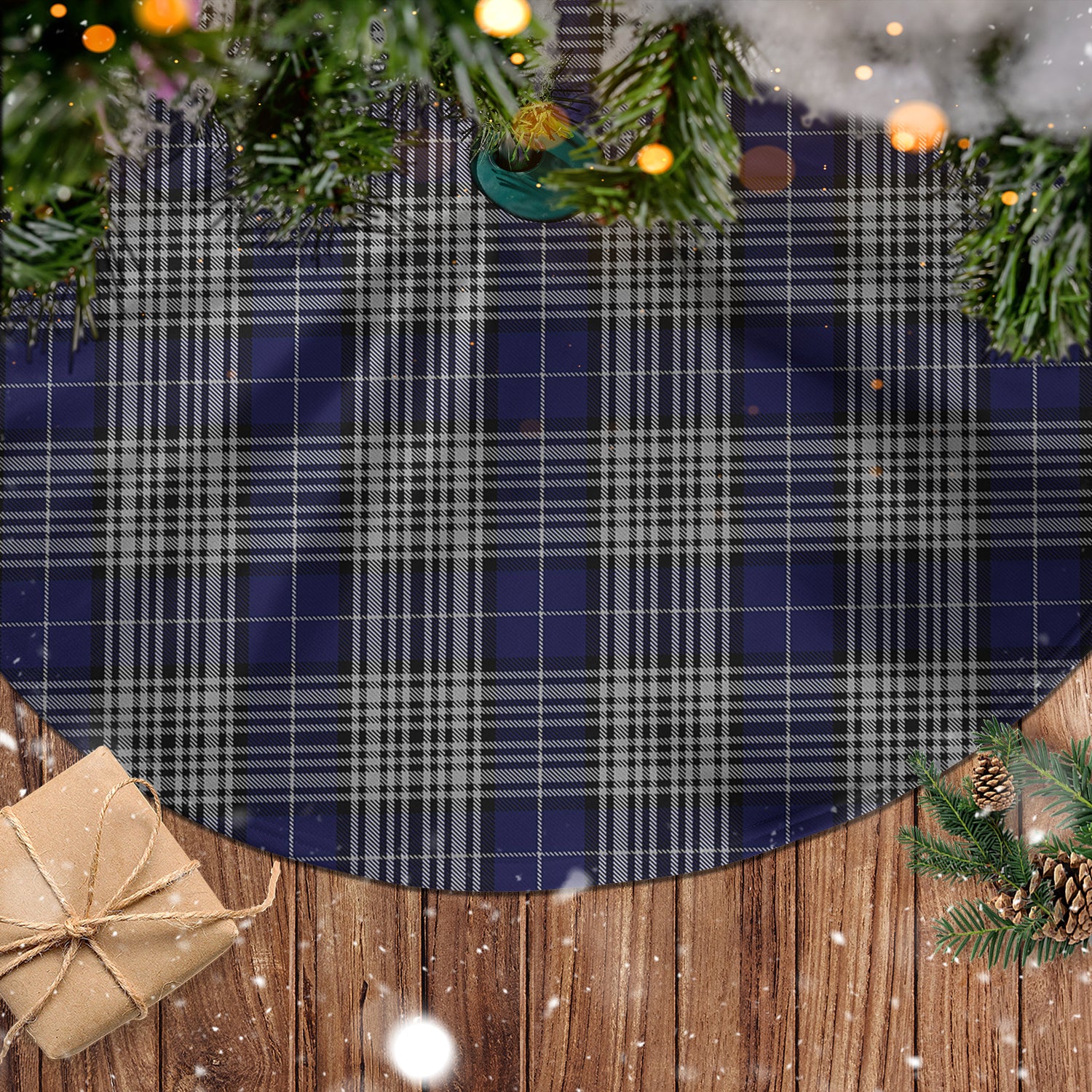 Napier Tartan Christmas Tree Skirt - Tartanvibesclothing