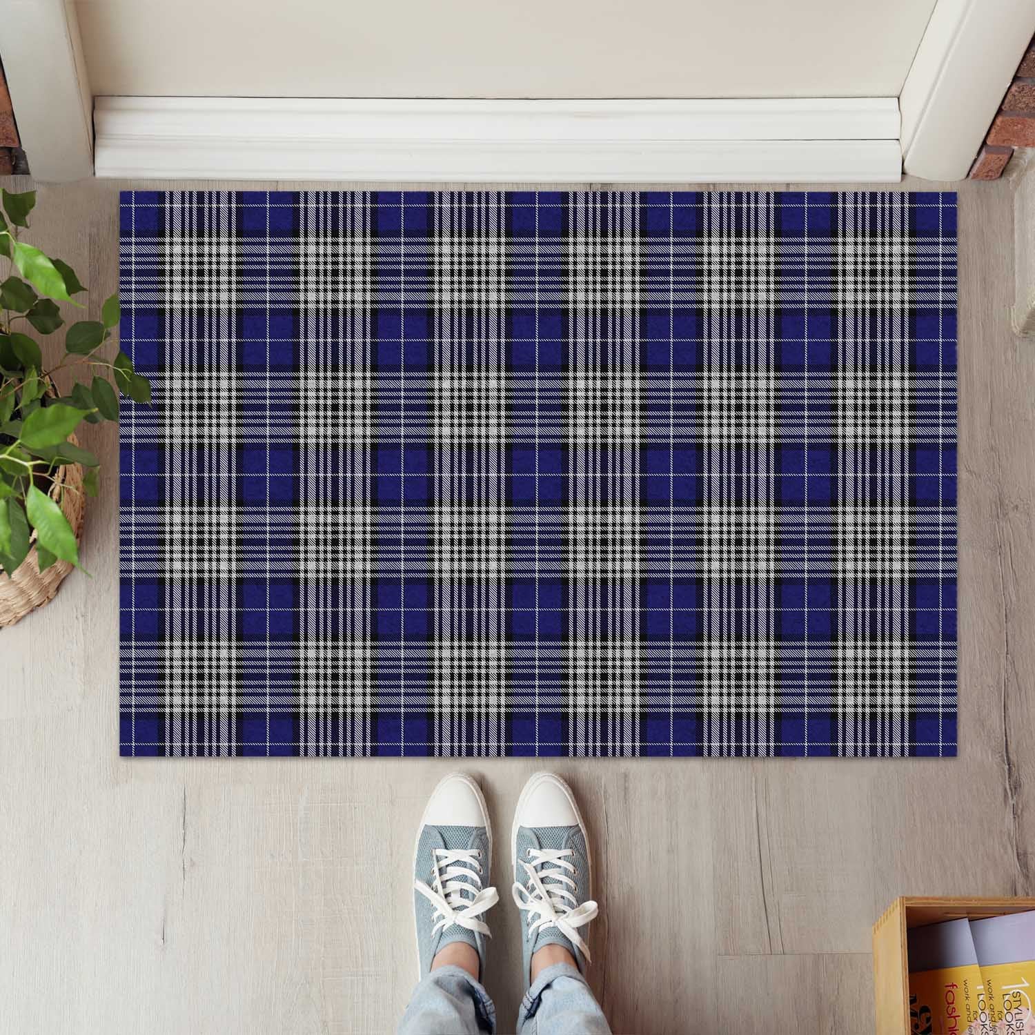 Napier Tartan Door Mat - Tartanvibesclothing