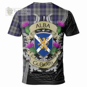 Tartan Vibes Clothing Napier Tartan Family Crest T-Shirt Lion Rampant Royal Thistle Shield Celtic Inspired