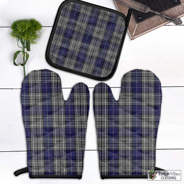 Napier Tartan Combo Oven Mitt & Pot-Holder Combo 1 Oven Mitt & 1 Pot-Holder Black - Tartan Vibes Clothing