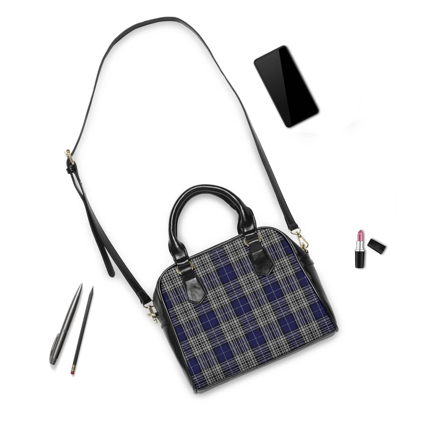 Napier Tartan Shoulder Handbags - Tartanvibesclothing